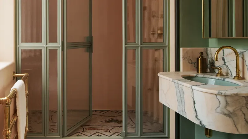 Metall i kök och badrum